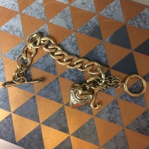 Y2k Authentic JUICY COUTURE bracelet. Gold-Tone